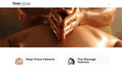 Desktop Screenshot of massagevalencia.com